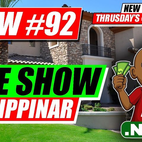 How to Wholesale Real Estate Free Training  [LIVE SHOW Flippinar #92]