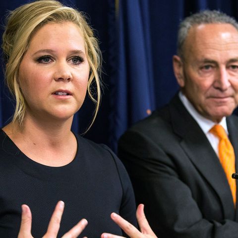 amy schumer breaks out the big guns