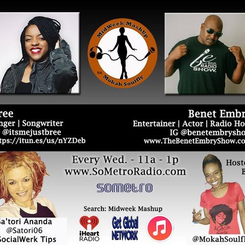 MidWeek MashUp hosted by @MokahSoulFly with special contributor @Satori06 Show 34 Nov 2 2016 Guests Bree and Benet Embry