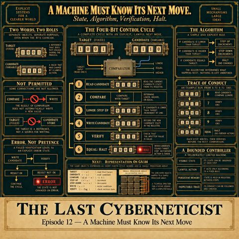 A Machine Must Know Its Next Move