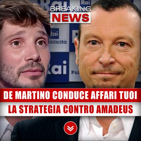 Stefano De Martino Conduce Affari Tuoi: La Strategia Contro Amadeus!