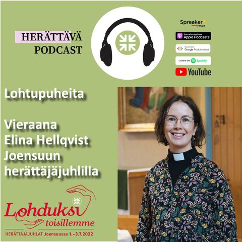 Kirkon lähetystyön keskuksen vt. johtajan Elina Hellqvistin haastattelu la 2.7.2022 lähetysseurojen jälkeen