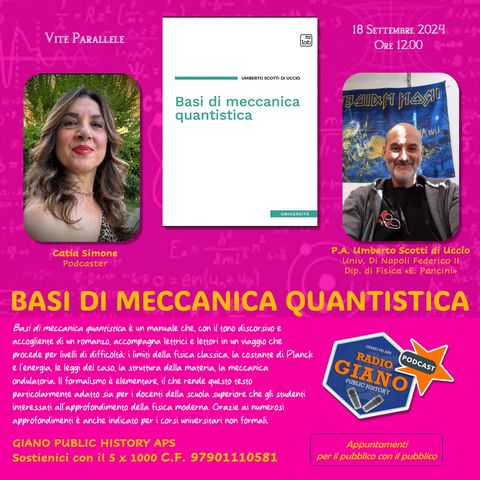 BASI di Meccanica Quantistica. Catia Simone dialoga con Umberto Scotti di Uccio