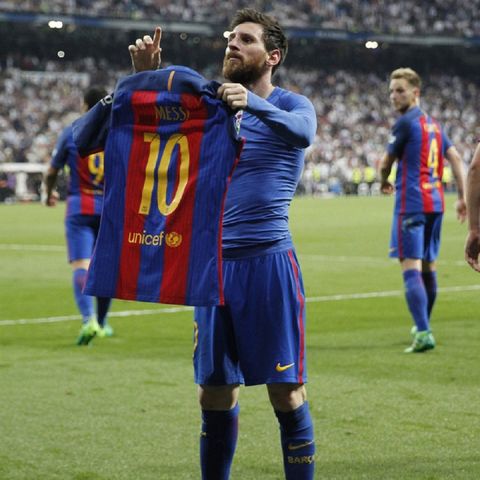 O gol 500 de Messi cala o Bernabéu
