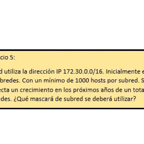 Ejercicio 5