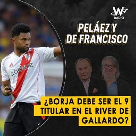 ¿Borja debe ser el 9 titular en el River de Gallardo?