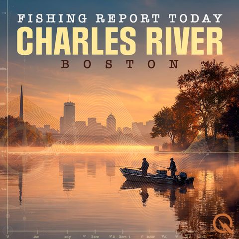 Chilly Largemouth Bass Fishing on the Charles River: Winter Angling in Boston's Urban Waterway
