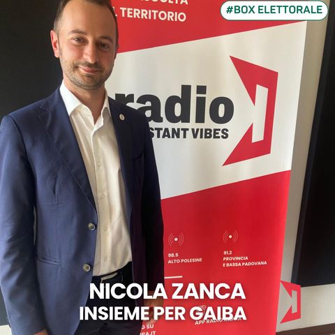 BOX ELETTORALE - Il candidato sindaco al Comune di Gaiba Nicola Zanca