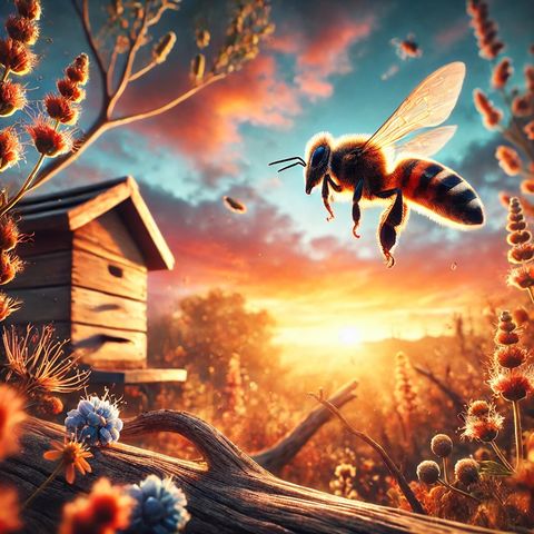 Ever wonder if bees use GPS to find their way home?