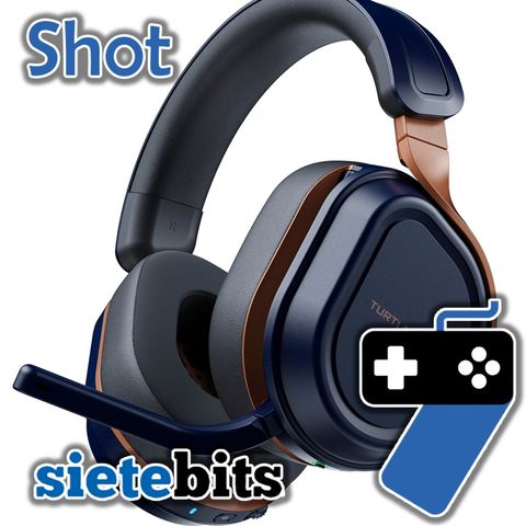 SieteBITS Shot | Auriculares compatibles con TODO (PS5, Xbox, PC y Switch) -Turtle Beach Stealth 700 Gen 3