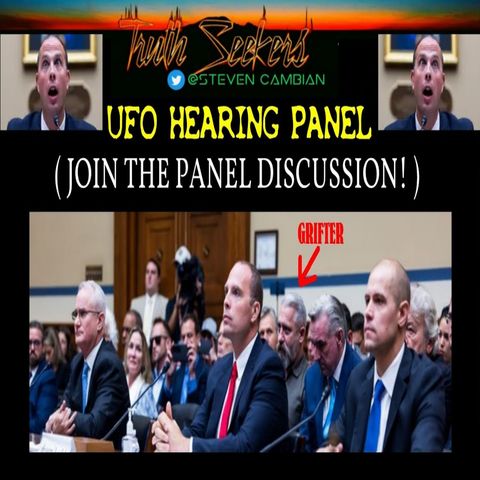 UFO Hearing Panel Discussion! ALIEN BODIES? SPACESHIPS?