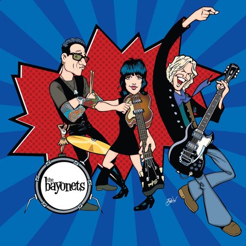 THE BAYONETS!!! (Oliver Leiber & Brian Ray) Crash Boom Bang on JEM RECORDS!!! Release Interview 06 07 2017