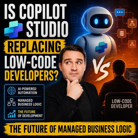 Is Copilot Studio Replacing Low-Code Developers: The Future of Managed Business Logic