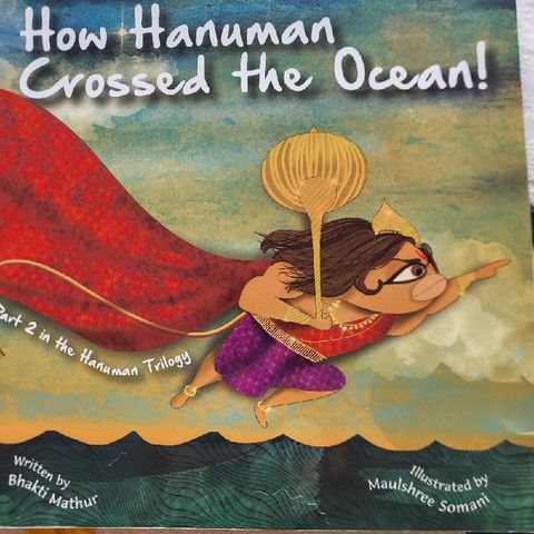amma, tell me how hanuman crossed the ocean