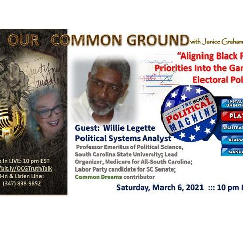 “Aligning Black Policy Priorities Into the Game of Electoral Politics”