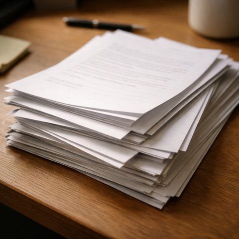 Perfectly Imperfect - Papers shift apart