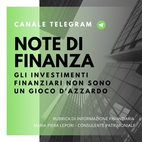 Note di Finanza | Gli investimenti finanziari non sono come il gioco d'azzardo