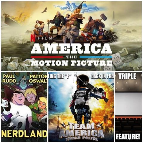 Triple Feature: America -  The Motion Picture, Team America - World Police and Nerdland