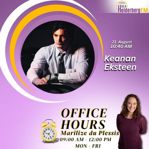 Keanan Eksteen On #OfficeHours