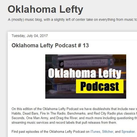 Oklahoma Lefty Podcast # 16.2: All Covers Edition