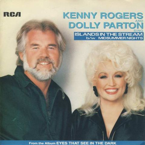 Dolly Parton e Kenny Rogers. Parliamo dei 2 storici artisti della musica country e di "Islands in the stream" del 1983, scritta dai Bee Gees