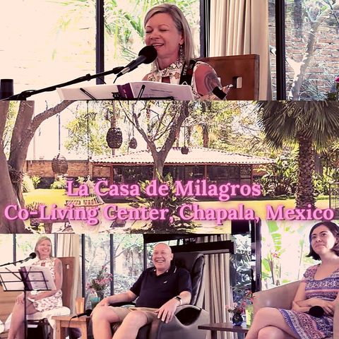 April 28th - ACIM Talk & Live Music at "La Casa de Milagros" Co-Living Center with David Hoffmeister & Svava