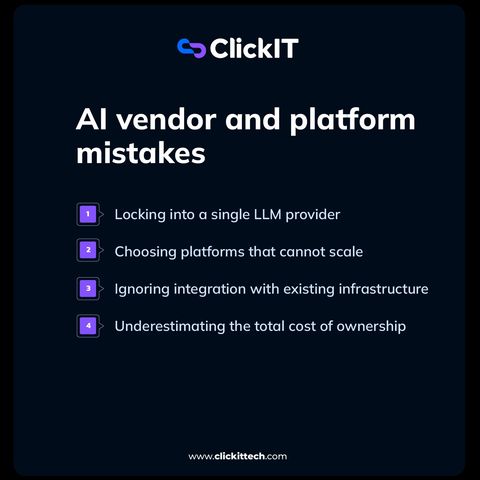 AI Stack Mistakes about Vendor and Platform
