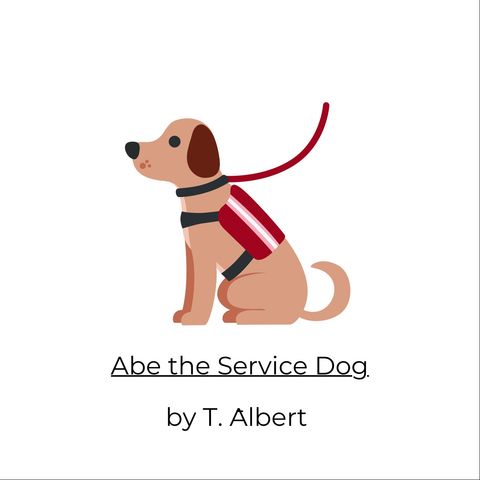 Abe the Service Dog