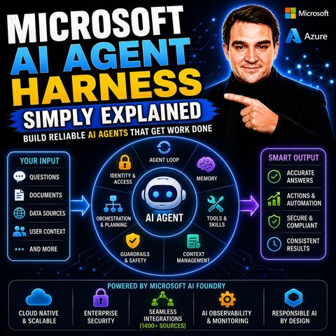 Microsoft AI Agent Harness - Simply Explained
