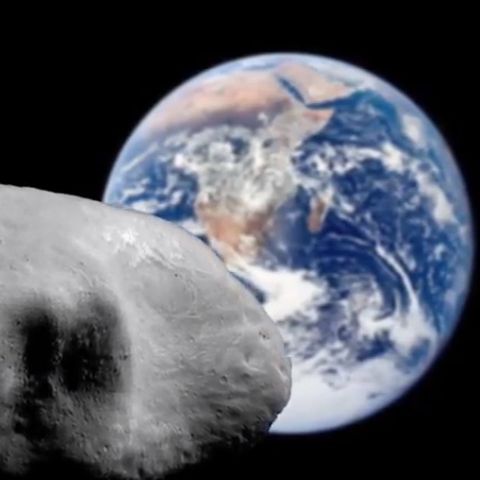 71E-83-Two Space Rocks Come Close To Planet Earth In A Week