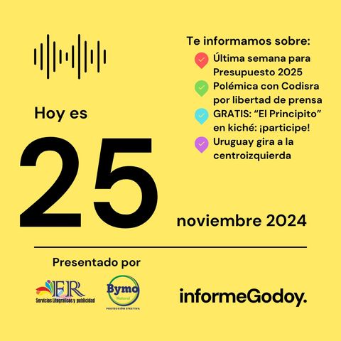 25 de noviembre 2024