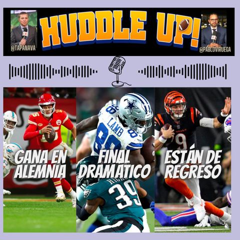 #HuddleUP Lo que dejó Semana 9 #NFL @TapaNava & @PabloViruega