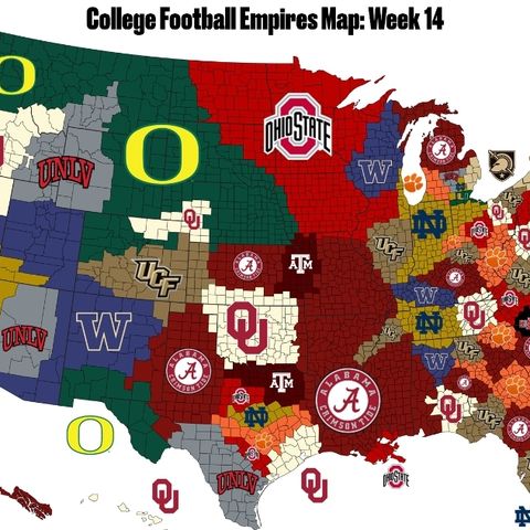 (TOP 32 COLLEGE FOOTBALL TEAMS) The Underground Railroad Show