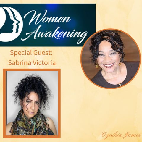 Cynthia with Sabrina Victoria Creator and CEO of Human Better 365, a human transformation company