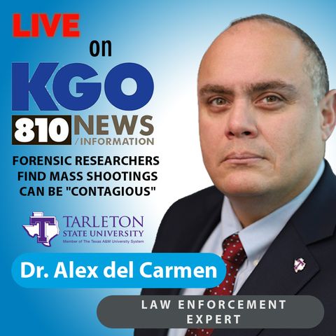 Forensic researchers find mass shootings can be "contagious" || 810 KGO San Francisco, California || 3/23/21