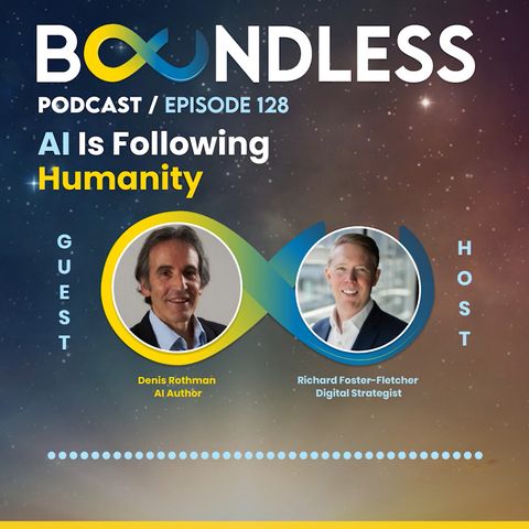 EP128: Denis Rothman, AI Author: AI is following humanity