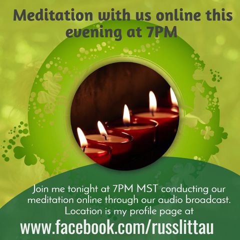 Online Teaching and Guided Meditation Broadcast