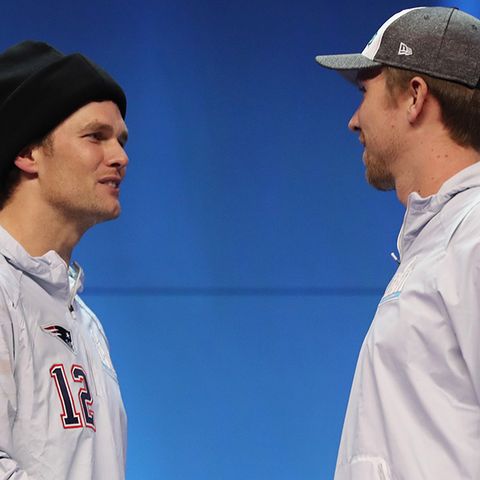 Nick Foles Not Waiting For Congratulatory Handshake From Tom Brady