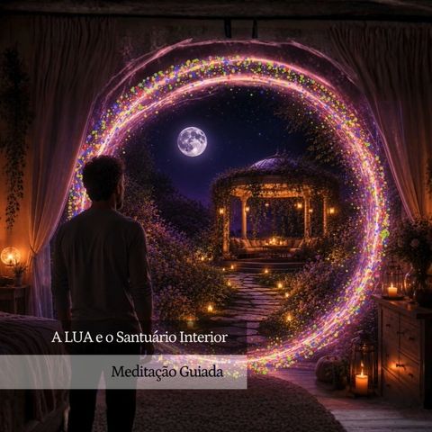 A LUA e o Santuário Interior: Meditação e Conexão com o Arcano