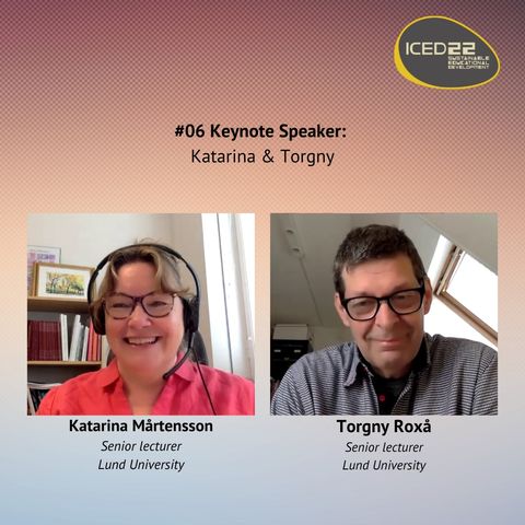#06 Keynote Speakers: Katarina & Torgny