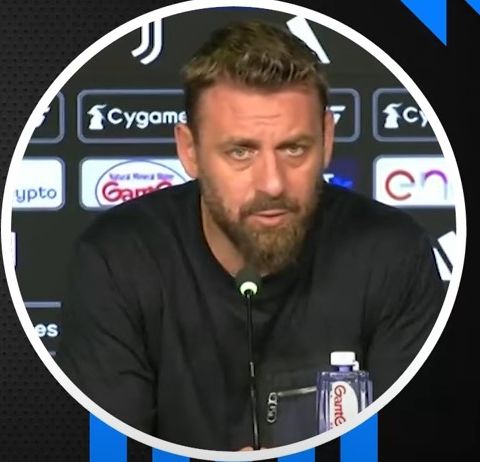 Conferenza tampa di De Rossi nel postpartita di Juventus-Roma 0-0