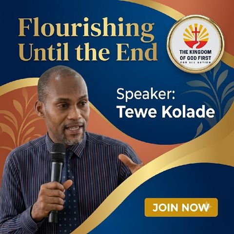 FLOURISHING UNTIL THE END