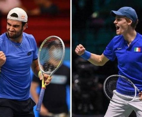 Coppa Davis, l’Italia batte l’Argentina e vola in semifinale col doppio dei sogni Sinner-Berrettini