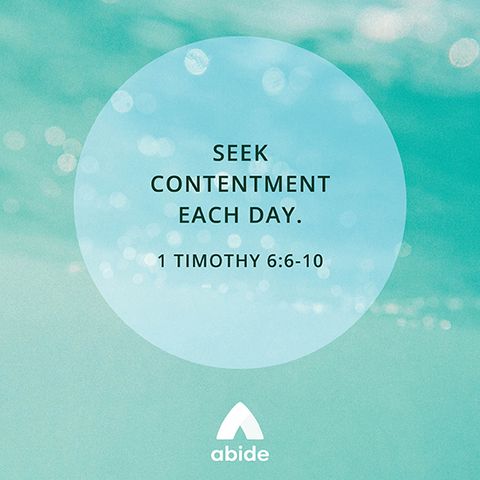 Finding Contentment