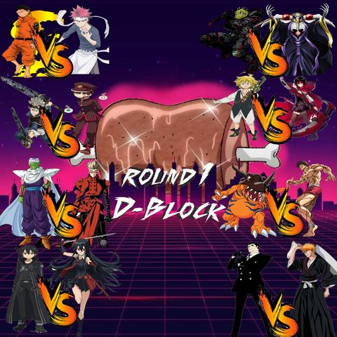 Anime Theme Song Tournament: RD 1 -D Block