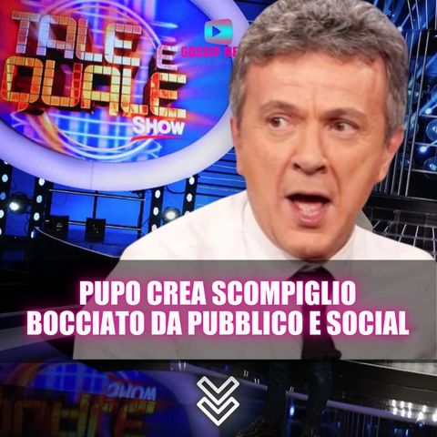 Tale e Quale Show: Pupo Nella Polemica. Bocciato Dal pubblico!