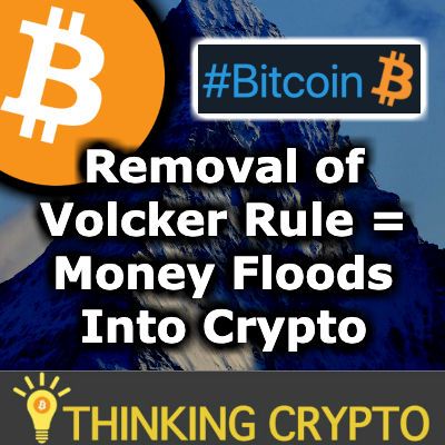 Tons Of Money Can Enter Crypto Market With Fed Loosening Volcker Rule - Bitcoin Twitter Emoticon