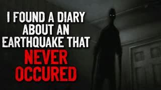 "I found a diary about an earthquake that never occurred" Creepypasta