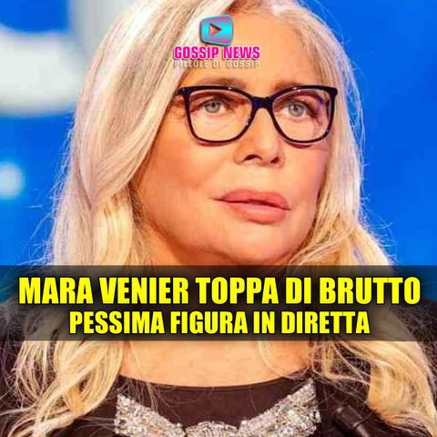 Mara Venier Toppa di Brutto: Pessima Figura in Diretta!