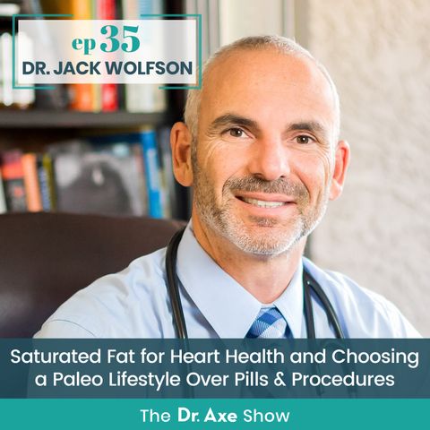 35. Dr. Jack Wolfson: Saturated Fat for Heart Health and Choosing a Paleo Lifestyle Over Pills & Procedures